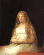 Francisco Goya Josefa Castilla Portugal de Garcini y Wanabrok painting
